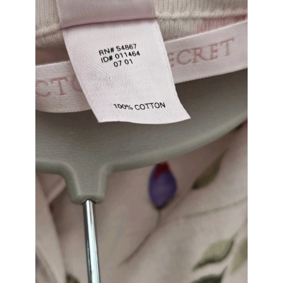 Victoria's Secret Floral Roses Two Piece Pajamas Set Women's Small Pants And Top - Picture 5 of 11